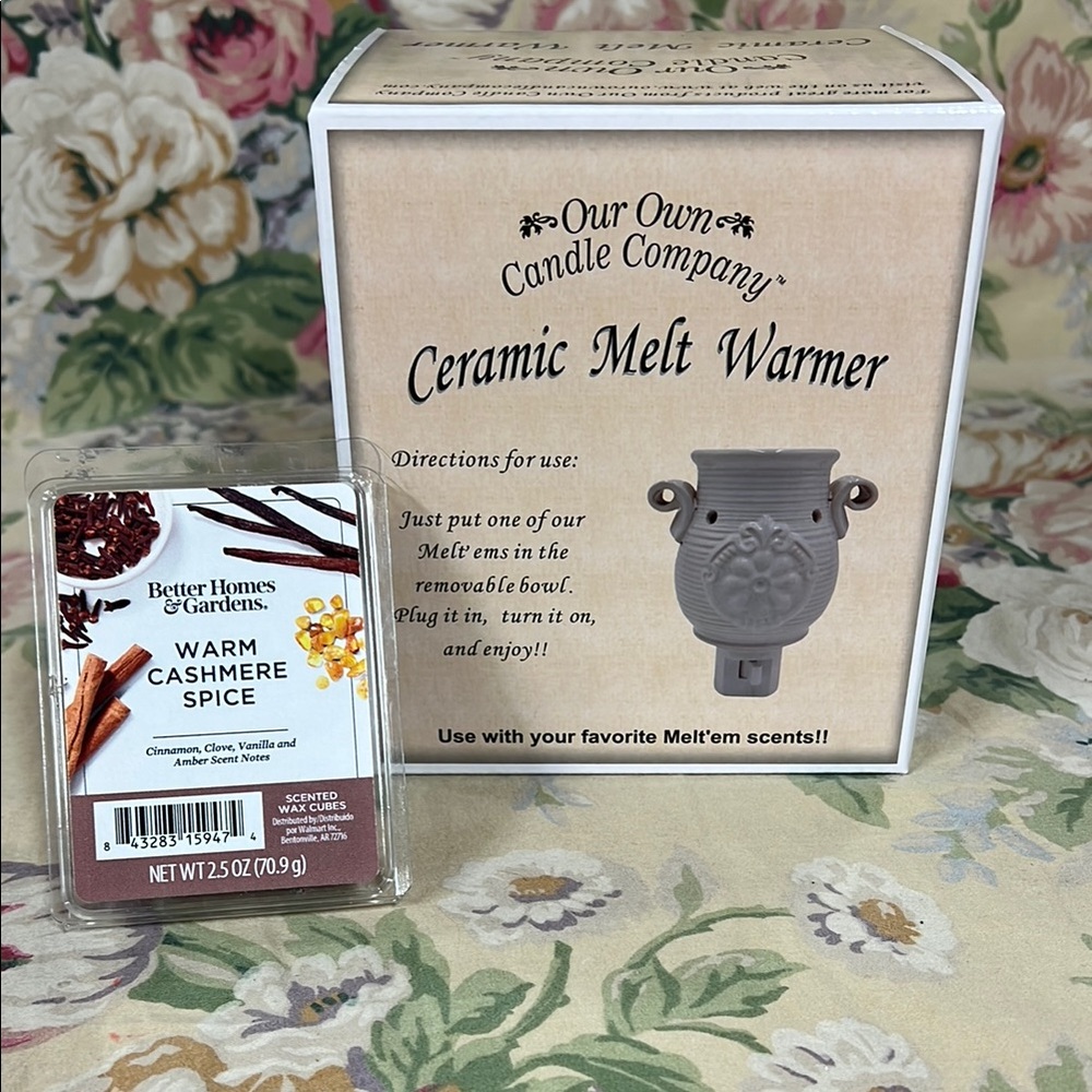 Warmer with Warm Cashmere Spice Melts